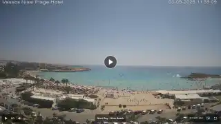 Vorschaubild 3. September 2026 09:00 Ayia Napa Zypern - Nissi Beach Panorama