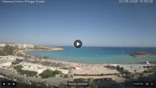 Vorschaubild 3. September 2026 14:00 Ayia Napa Zypern - Nissi Beach Panorama