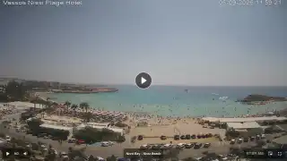 Vorschaubild 5. September 2026 09:00 Ayia Napa Zypern - Nissi Beach Panorama