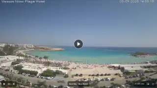 Vorschaubild 5. September 2026 12:00 Ayia Napa Zypern - Nissi Beach Panorama