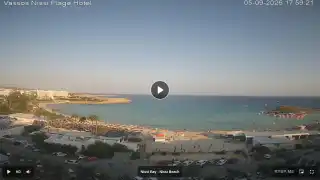 Vorschaubild 5. September 2026 15:00 Ayia Napa Zypern - Nissi Beach Panorama