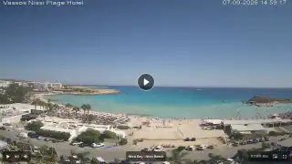 Vorschaubild 7. September 2026 12:00 Ayia Napa Zypern - Nissi Beach Panorama
