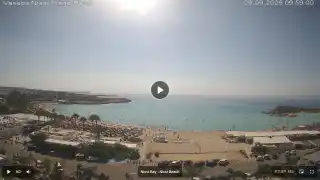 Vorschaubild 9. September 2026 07:00 Ayia Napa Zypern - Nissi Beach Panorama