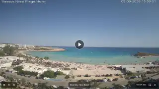 Vorschaubild 9. September 2026 13:00 Ayia Napa Zypern - Nissi Beach Panorama