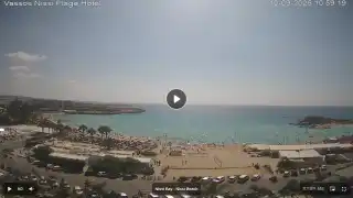 Vorschaubild 10. September 2026 08:00 Ayia Napa Zypern - Nissi Beach Panorama