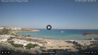 Vorschaubild 10. September 2026 14:00 Ayia Napa Zypern - Nissi Beach Panorama