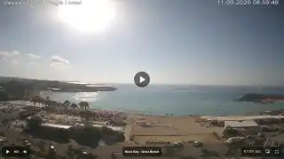Vorschaubild 11. September 2026 06:00 Ayia Napa Zypern - Nissi Beach Panorama