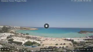 Vorschaubild 11. September 2026 12:00 Ayia Napa Zypern - Nissi Beach Panorama