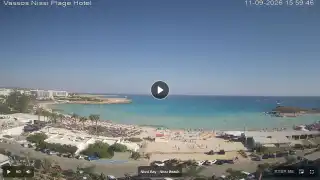 Vorschaubild 11. September 2026 13:00 Ayia Napa Zypern - Nissi Beach Panorama