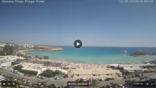 Vorschaubild 12. September 2026 12:00 Ayia Napa Zypern - Nissi Beach Panorama