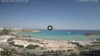 Vorschaubild 12. September 2026 13:00 Ayia Napa Zypern - Nissi Beach Panorama