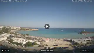 Vorschaubild 12. September 2026 14:00 Ayia Napa Zypern - Nissi Beach Panorama