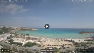 Vorschaubild 13. September 2026 12:00 Ayia Napa Zypern - Nissi Beach Panorama