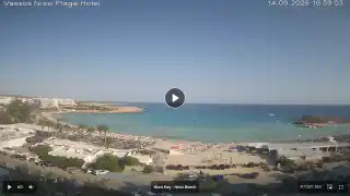 Vorschaubild 14. September 2026 14:00 Ayia Napa Zypern - Nissi Beach Panorama