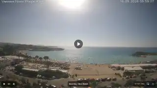 Vorschaubild 16. September 2026 07:00 Ayia Napa Zypern - Nissi Beach Panorama