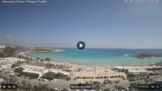 Vorschaubild 16. September 2026 11:00 Ayia Napa Zypern - Nissi Beach Panorama
