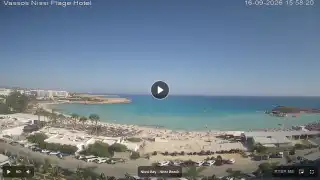 Vorschaubild 16. September 2026 13:00 Ayia Napa Zypern - Nissi Beach Panorama