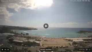 Vorschaubild 19. September 2026 07:00 Ayia Napa Zypern - Nissi Beach Panorama