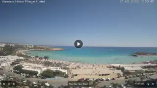 Vorschaubild 21. September 2026 11:00 Ayia Napa Zypern - Nissi Beach Panorama
