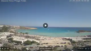 Vorschaubild 21. September 2026 12:00 Ayia Napa Zypern - Nissi Beach Panorama