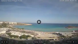 Vorschaubild 22. September 2026 14:00 Ayia Napa Zypern - Nissi Beach Panorama