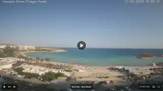 Vorschaubild 23. September 2026 14:00 Ayia Napa Zypern - Nissi Beach Panorama