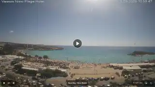 Vorschaubild 25. September 2026 08:00 Ayia Napa Zypern - Nissi Beach Panorama