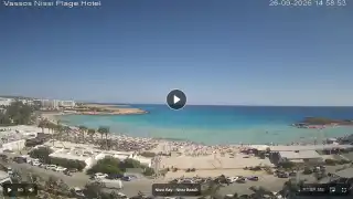 Vorschaubild 26. September 2026 12:00 Ayia Napa Zypern - Nissi Beach Panorama