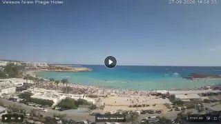 Vorschaubild 27. September 2026 12:00 Ayia Napa Zypern - Nissi Beach Panorama