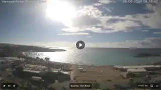 Vorschaubild 28. September 2026 06:00 Ayia Napa Zypern - Nissi Beach Panorama