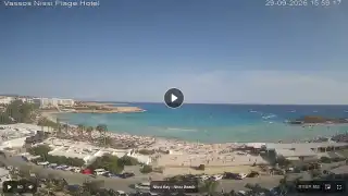Vorschaubild 29. September 2026 13:00 Ayia Napa Zypern - Nissi Beach Panorama