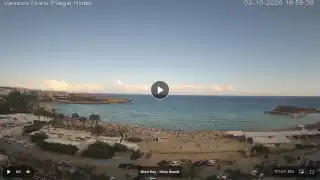 Vorschaubild 2. Oktober 2026 14:00 Ayia Napa Zypern - Nissi Beach Panorama