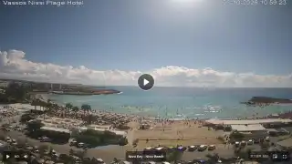 Vorschaubild 3. Oktober 2026 08:00 Ayia Napa Zypern - Nissi Beach Panorama