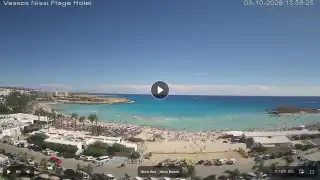 Vorschaubild 3. Oktober 2026 11:00 Ayia Napa Zypern - Nissi Beach Panorama
