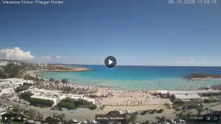 Vorschaubild 6. Oktober 2026 11:00 Ayia Napa Zypern - Nissi Beach Panorama