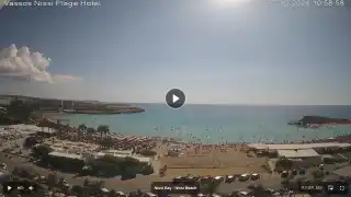 Vorschaubild 7. Oktober 2026 08:00 Ayia Napa Zypern - Nissi Beach Panorama