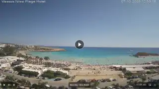 Vorschaubild 7. Oktober 2026 11:00 Ayia Napa Zypern - Nissi Beach Panorama