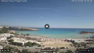Vorschaubild 8. Oktober 2026 12:00 Ayia Napa Zypern - Nissi Beach Panorama
