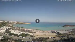 Vorschaubild 9. Oktober 2026 13:00 Ayia Napa Zypern - Nissi Beach Panorama