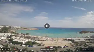 Vorschaubild 11. Oktober 2026 12:00 Ayia Napa Zypern - Nissi Beach Panorama