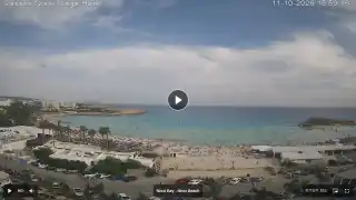 Vorschaubild 11. Oktober 2026 13:00 Ayia Napa Zypern - Nissi Beach Panorama