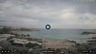 Vorschaubild 13. Oktober 2026 14:00 Ayia Napa Zypern - Nissi Beach Panorama