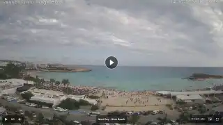 Vorschaubild 14. Oktober 2026 13:00 Ayia Napa Zypern - Nissi Beach Panorama