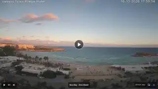 Vorschaubild 16. Oktober 2026 15:00 Ayia Napa Zypern - Nissi Beach Panorama