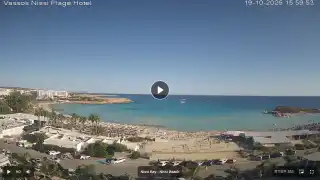 Vorschaubild 19. Oktober 2026 13:00 Ayia Napa Zypern - Nissi Beach Panorama