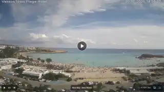 Vorschaubild 20. Oktober 2026 12:00 Ayia Napa Zypern - Nissi Beach Panorama