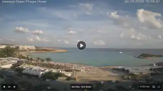 Vorschaubild 20. Oktober 2026 14:00 Ayia Napa Zypern - Nissi Beach Panorama