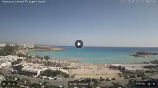 Vorschaubild 23. Oktober 2026 12:00 Ayia Napa Zypern - Nissi Beach Panorama